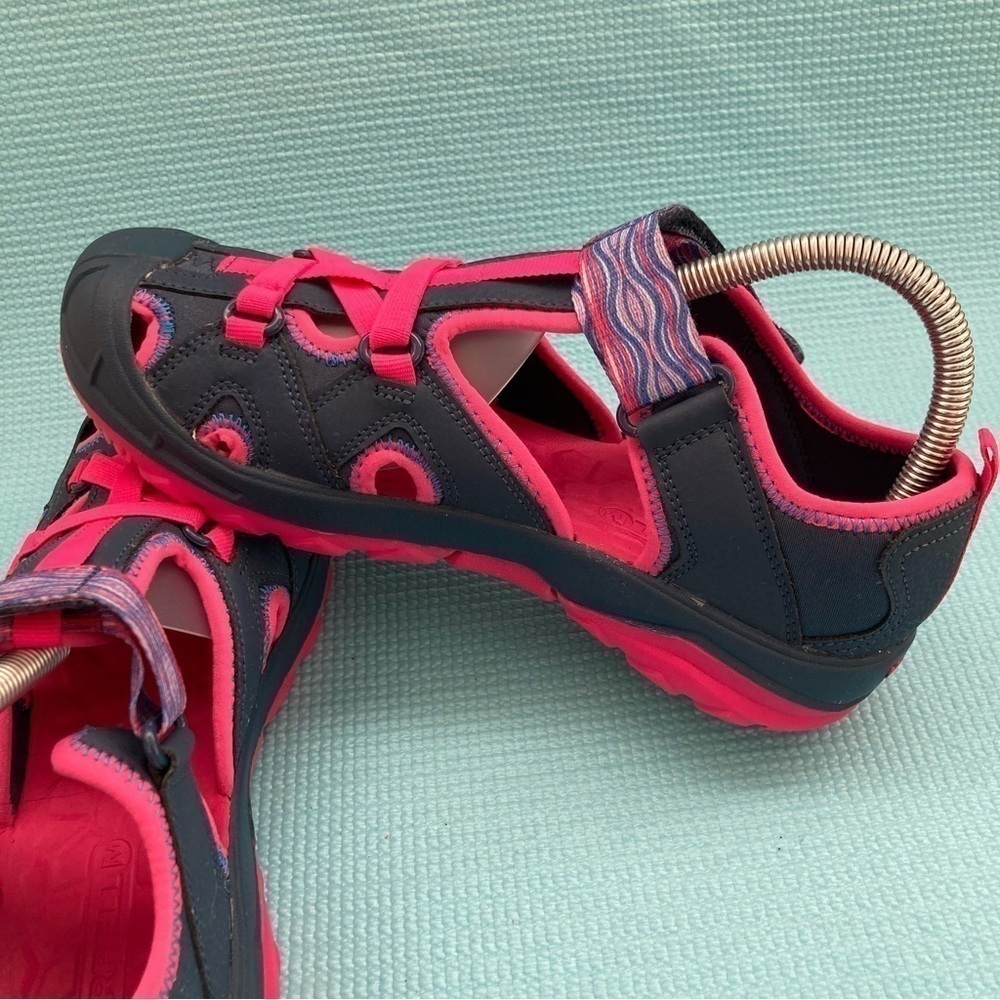 Merrell Woman's Hydro Waterproof Hiking Active Sandal Gray /Pink Size US 5 - Picture 5 of 8